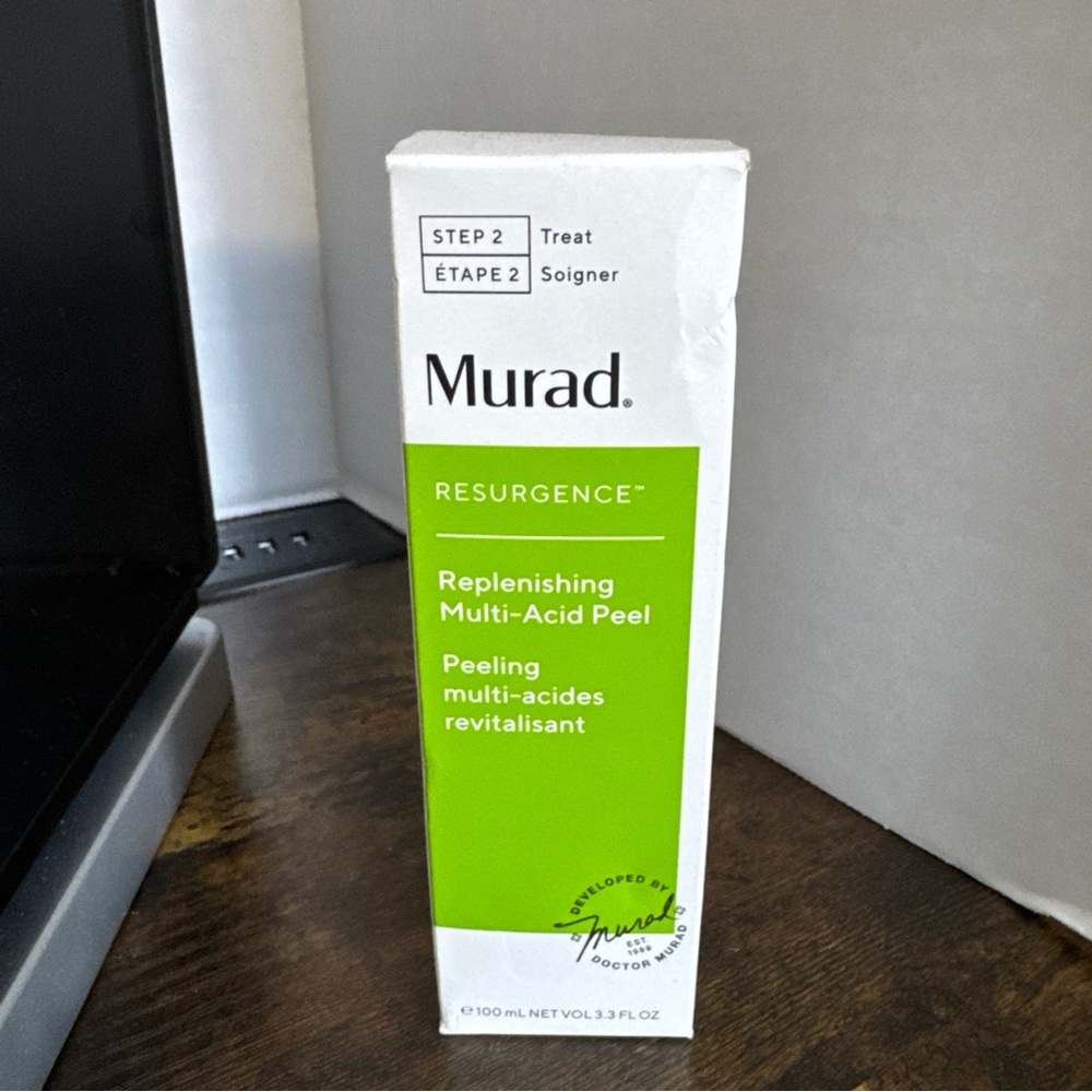 Murad Resurgence Replenishing Multi-Acid Peel ~ 3.3 oz New In Box.